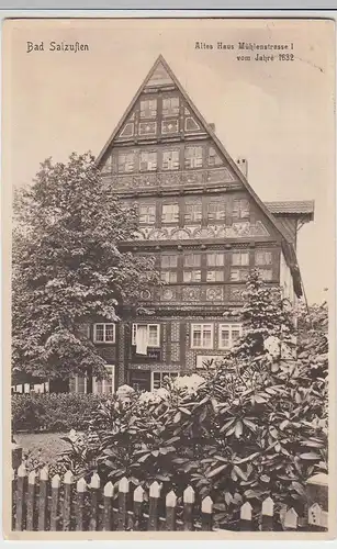 (95997) AK Bad Salzuflen, Haus Backs, Mühlenstraße 1, 1931