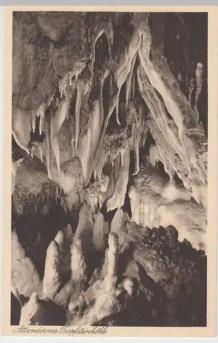 (95876) Foto AK Attendorner Tropfsteinhöhle, vor 1945