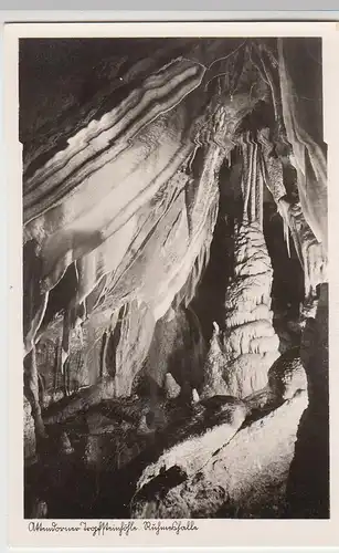 (95853) Foto AK Attendorner Tropfsteinhöhle, Ruhmeshalle, vor 1945