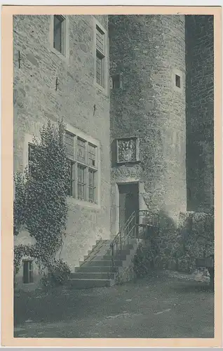 (95795) AK Burg Altena an der Lenne, Detail, vor 1945