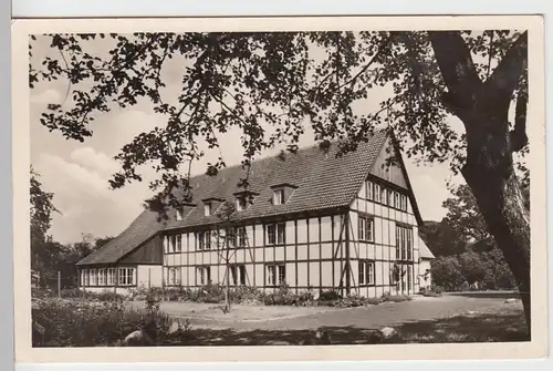 (95619) Foto AK Bethel bei Bielefeld, Lindenhof, 1956