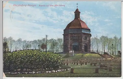 (95465) AK Hardenberg Neviges, Kapelle auf dem Marienberg, 1928