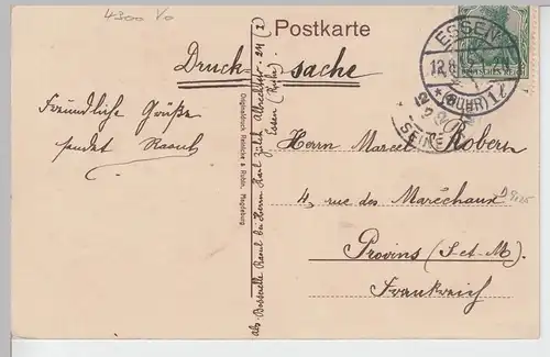 (94897) AK Werden a. Ruhr, Blick vom Pastoratsberg, 1912