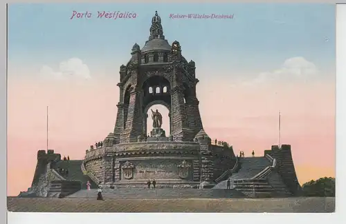 (94723) AK Porta Westfalica, Kaiser-Wilhelm-Denkmal, vor 1945