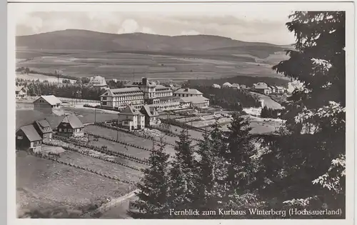 (90188) Foto AK Kurhaus Winterberg, Hochsauerland, vor 1945