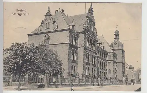 (85293) AK Krefeld, Amtsgericht, 1908