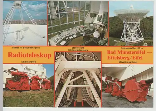 (83408) AK Bad Münstereifel, Radioteleskop Effelsberg, nach 1945