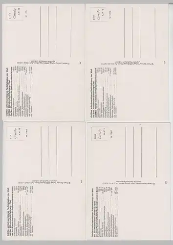 (83172) AK Bad Münstereifel, Radioteleskop Effelsberg, 4 AKs, ab 1972