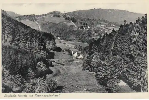 (803) AK Lippische Schweiz, Panorama, Hermannsdenkmal