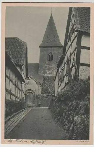 (79520) AK Muffendorf (Bad Godesberg), Alte Kirche, vor 1945