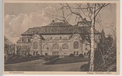 (78234) AK Mönchengladbach, Kaiser Friedrich-Halle, 1928