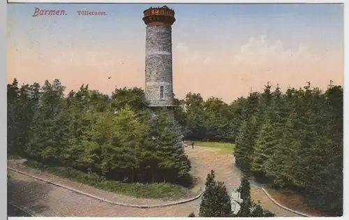 (7525) AK Barmen, Tölleturm 1926