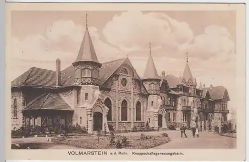 (7409) AK Volmarstein, Wetter, Knappschaftsgenesungsheim 1911