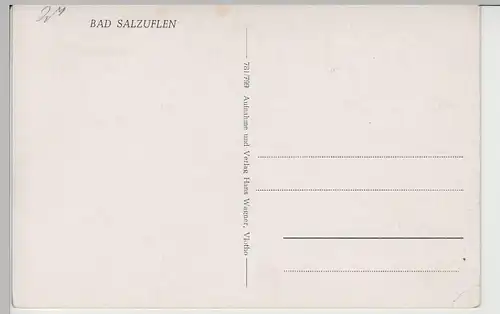 (74030) AK Bad Salzuflen, Mehrbildkarte