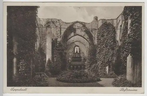 (72725) AK Lippstadt, Stiftsruine, um 1937