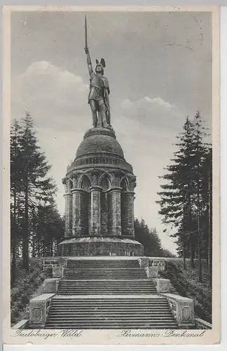 (70080) AK Hermannsdenkmal bei Hiddesen, 1938