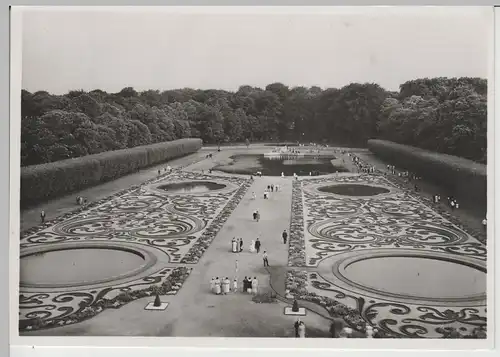 (68815) Foto AK Brühl, Gartenparterre am Schloss Augustusburg, nach 1945
