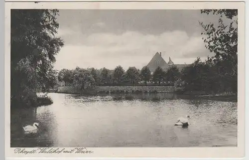 (66092) AK Rheydt, Waldhof mit Weiher, 1927