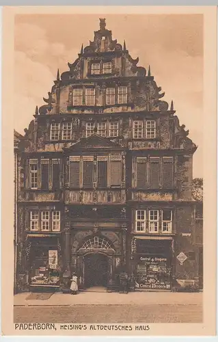(62346) AK Paderborn, Heising's Altdeutsches Haus, vor 1945