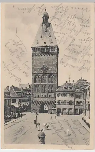 (56599) AK Speyer, Altpörtelturm, 1911