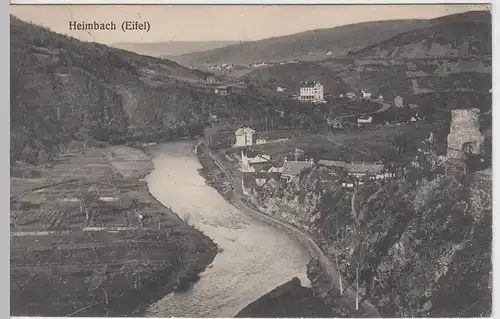 (56212) AK Heimbach (Eifel), Gesamtansicht, 1912