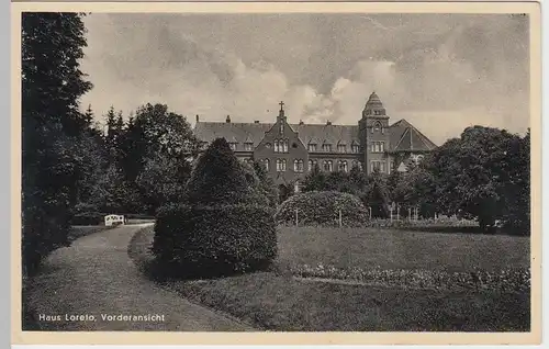 (54559) AK Burgsteinfurt, Pensionat Haus Loreto, Feldpost 1941