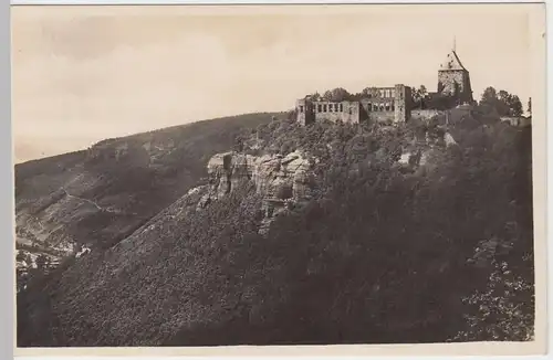 (54335) Foto AK Nideggen (Eifel), Blick zur Burg, 1928