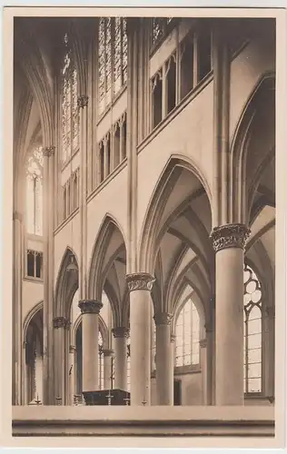 (52442) Foto AK Odenthal, Altenberger Dom, Inneres, vor 1945