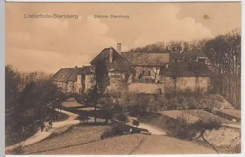 (5166) AK Extertal, Linderhofe, Burg Sternberg 1910