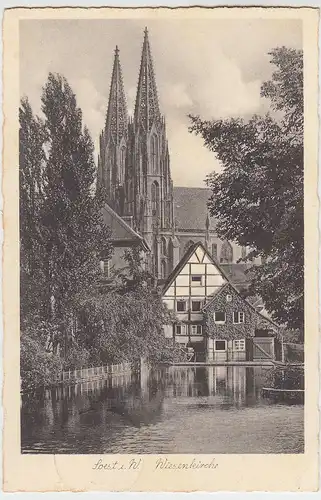 (51538) AK Soest, Wiesenkirche, 1936