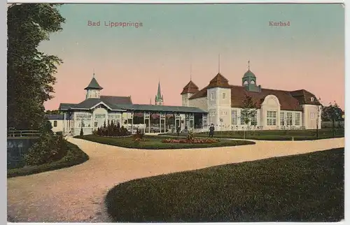 (47459) AK Bad Lippspringe, Kurbad, vor 1945