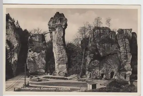 (46427) Foto AK Externsteine, Teutoburgerwald, 1930er