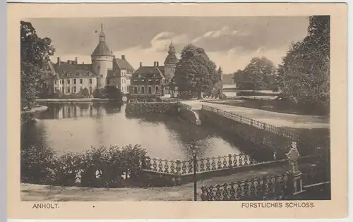 (42798) AK Anholt, Fürstliches Schloss, 1910/20er