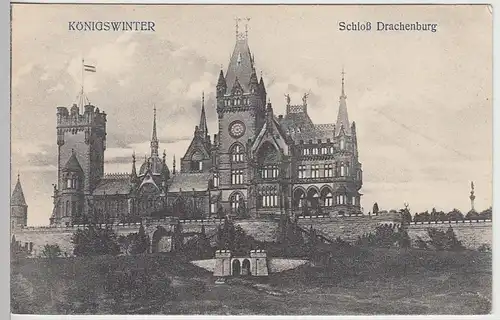 (39392) AK Königswinter, Schloss Drachenburg vor 1945