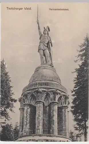 (37997) Foto AK Hiddesen, Hermannsdenkmal, 1910er