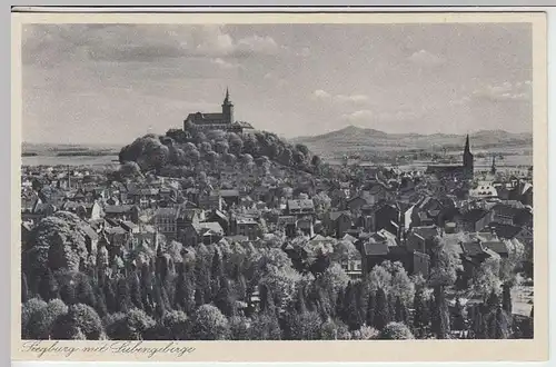 (33414) AK Siegburg, Panorama, vor 1945