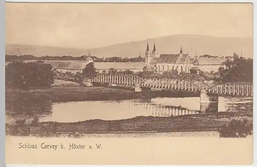 (30952) AK Höxter, Schloss Corvey, vor 1905