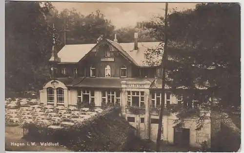 (30853) Foto AK Hagen i.W., Waldlust, 1931