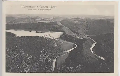 (30782) AK Heimbach, Urfttalsperre, Blick vom Wildbretshügel, 1911