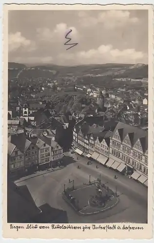 (20618) Foto AK Siegen, N.-W., Blick vom Nikolaiturm 1938