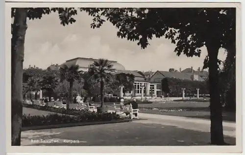 (19636) Foto AK Bad Salzuflen, Kurpark 1933-45