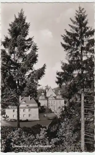 (17032) Foto AK Lüdenscheid, Schloss Neuenhof 1969