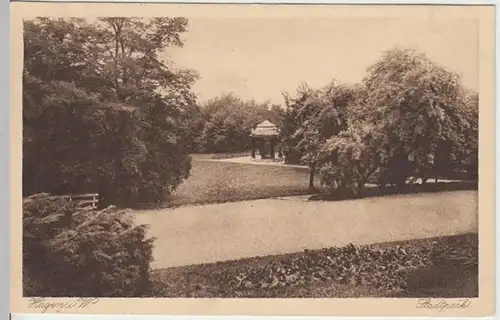 (16349) AK Hagen, Stadtpark 1919