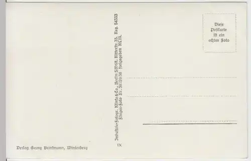 (13552) Foto AK Kahler Asten, Aussichtsturm, Winterberg 1938