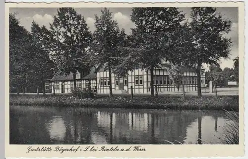 (13381) AK Bögerhof, Gaststätte, vor 1945