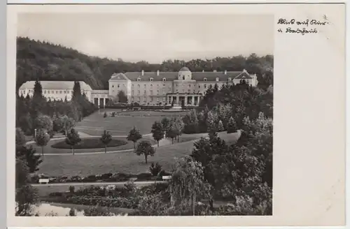 (13299) Foto AK Bad Driburg, Klinik Bad Hermannsborn 1937