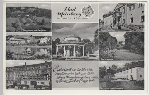 (12065) AK Bad Meinberg, Mehrbildkarte, nach 1945