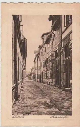 (115956) AK Detmold, Auguststraße 1910/20er