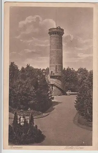 (114680) AK Barmen, Toelle-Turm 1919