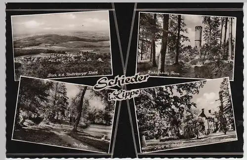 (114631) Foto AK Schieder i. Lippe, Mehrbildkarte 1950/60er